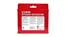 Lukas Studio Gouache 6x20ml Set K64880000 Back
