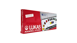 Lukas Aquarell Studio 16HP Set K67390000 Angle