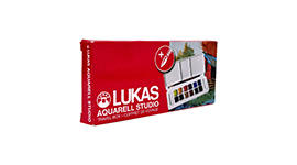 Lukas Aquarell Studio Travel Set 12HP Set K68550000 Angle