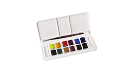 Lukas Aquarell Studio Travel Set 12HP Set K68550000 Content