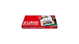 Lukas Aquarell Studio Travel Set 12HP Set K68550000 Top Angle