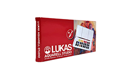 Lukas Aquarell Studio Travel Set 24HP Set K68560000 Angle