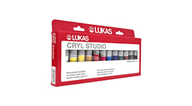 Lukas Cryl Studio12x20ml Set K65410000 Angle