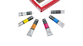 Lukas Designers Gouache Paint Intro Watercolor Set of 12 12ml Tubes Assorted Colors