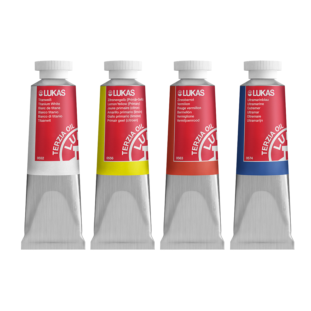 4 tubes of Lukas Terzia Oil 37ml