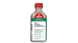 Lukas Acrylic Satin Varnish 125ml K22040125