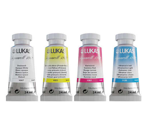 Lukas 1862 Aquarell 24ml Tubes