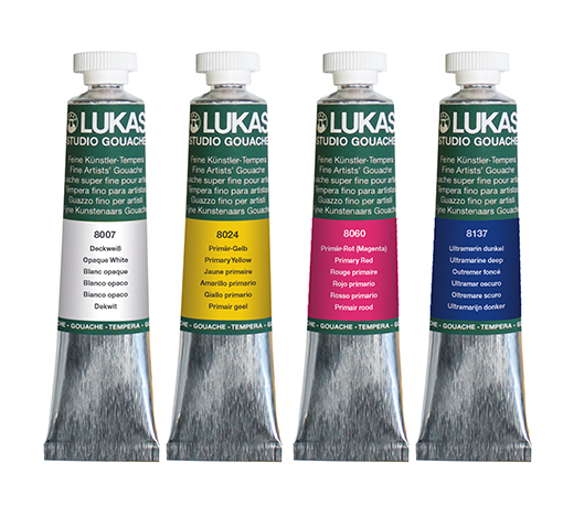 Lukas Studio Gouache 20ml tubes